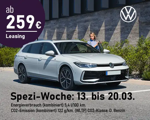 Volkswagen Passat Spezi Woche